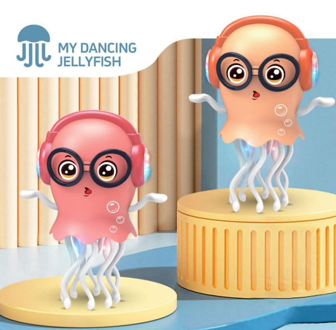 Dancing Jellyfish Toy with Music & LED Lights for Kids